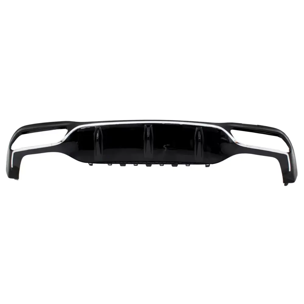 Diffusore Posteriore Cromato per Mercedes Classe E W213 2016-2019 E63 Design