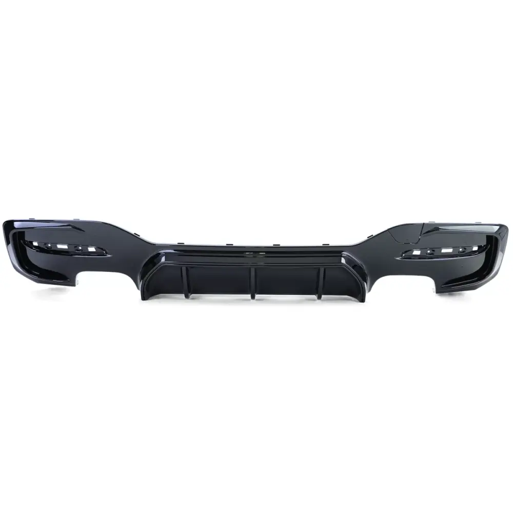 Diffusore Posteriore Duplex 4 Scarichi per BMW Serie 1 F20 M135 M140 15-19