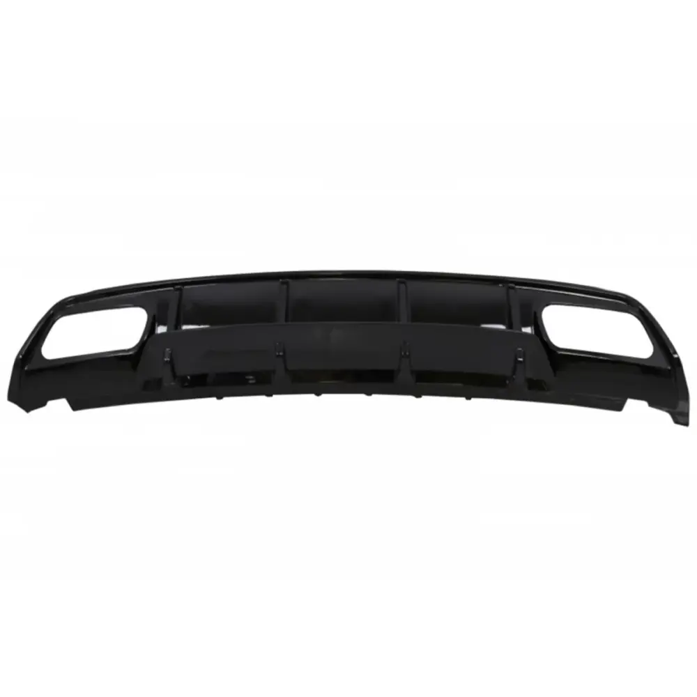 Diffusore Posteriore Nero Edition con Terminali per Mercedes Classe A W176