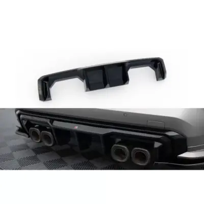 Diffusore Posteriore Nero Lucido per BMW M4 G82 Coupe dal 2021