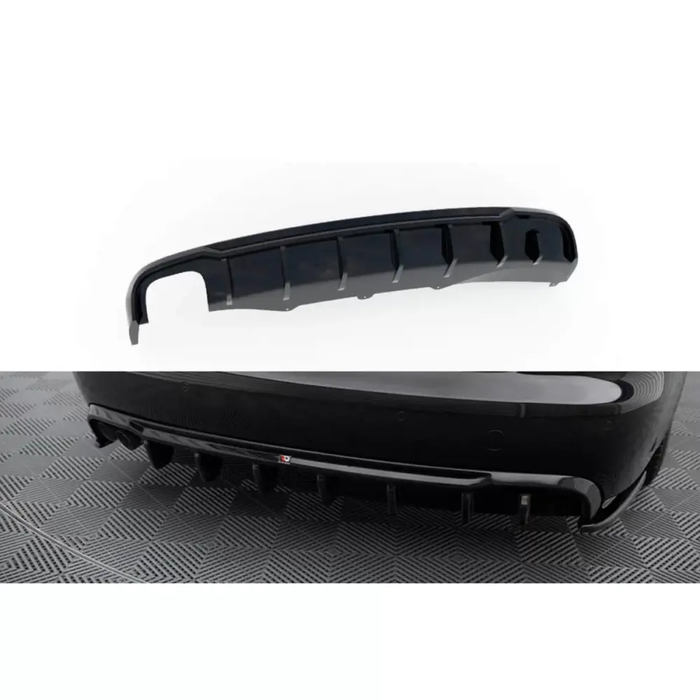 Diffusore Posteriore Nero per Audi A4 B8 Berlina e Avant 2007-2011