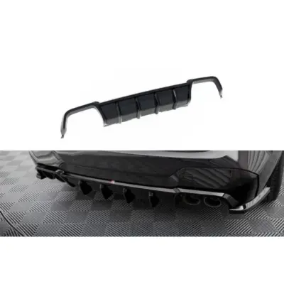 Diffusore Posteriore Nero per BMW X3 F97 dal 2021 Paraurti M