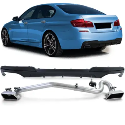 Diffusore Posteriore Opaco per BMW F10 F11 520 525 528 530 (2010-2017)