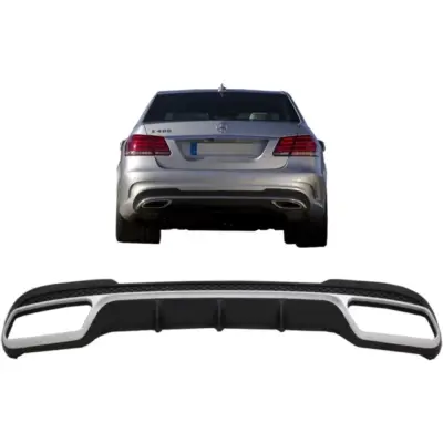 Diffusore Posteriore per Mercedes Classe E W212 S212 Facelift 2013-2016 Sport