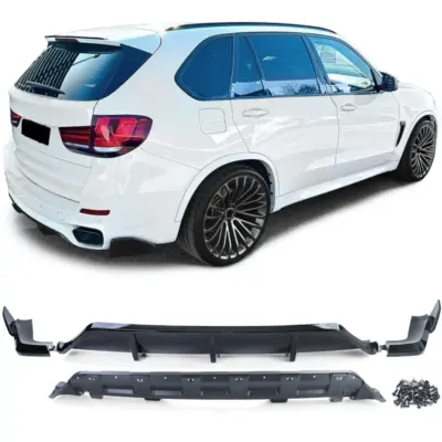 Diffusore Posteriore Performance Look Nero Lucido per BMW X5 F15 13-18