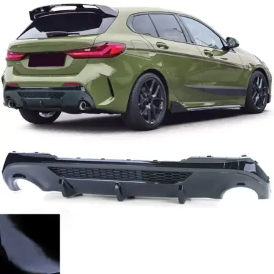 Diffusore Posteriore Performance Nero Lucido per BMW 1 Series F40 118d 120d