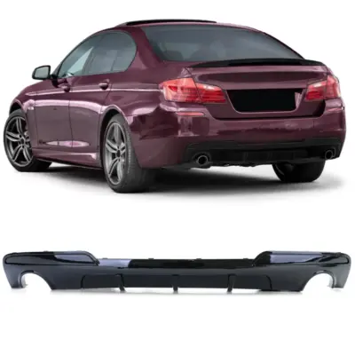 Diffusore Posteriore Performance Nero Lucido per BMW Serie 5 F10 F11 535i 535d