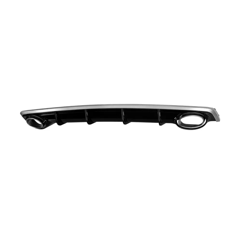 Diffusore Posteriore RS7 con Terminali Cromati per Audi A7 Sportback 2015-2017