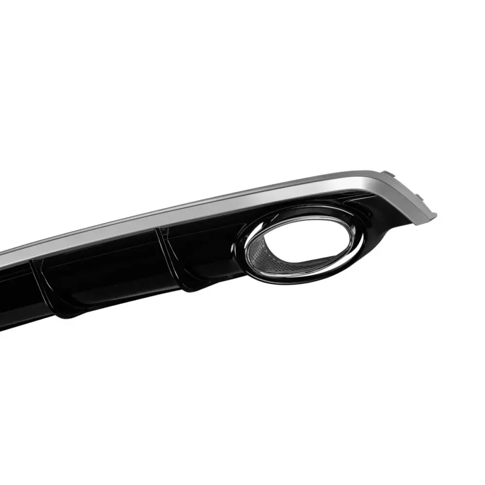 Diffusore Posteriore RS7 con Terminali Cromati per Audi A7 Sportback 2015-2017