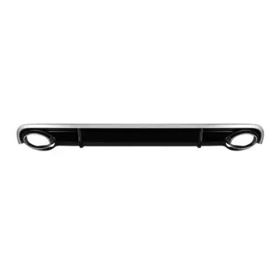 Diffusore Posteriore RS7 con Terminali Cromati per Audi A7 Sportback 2010-2014