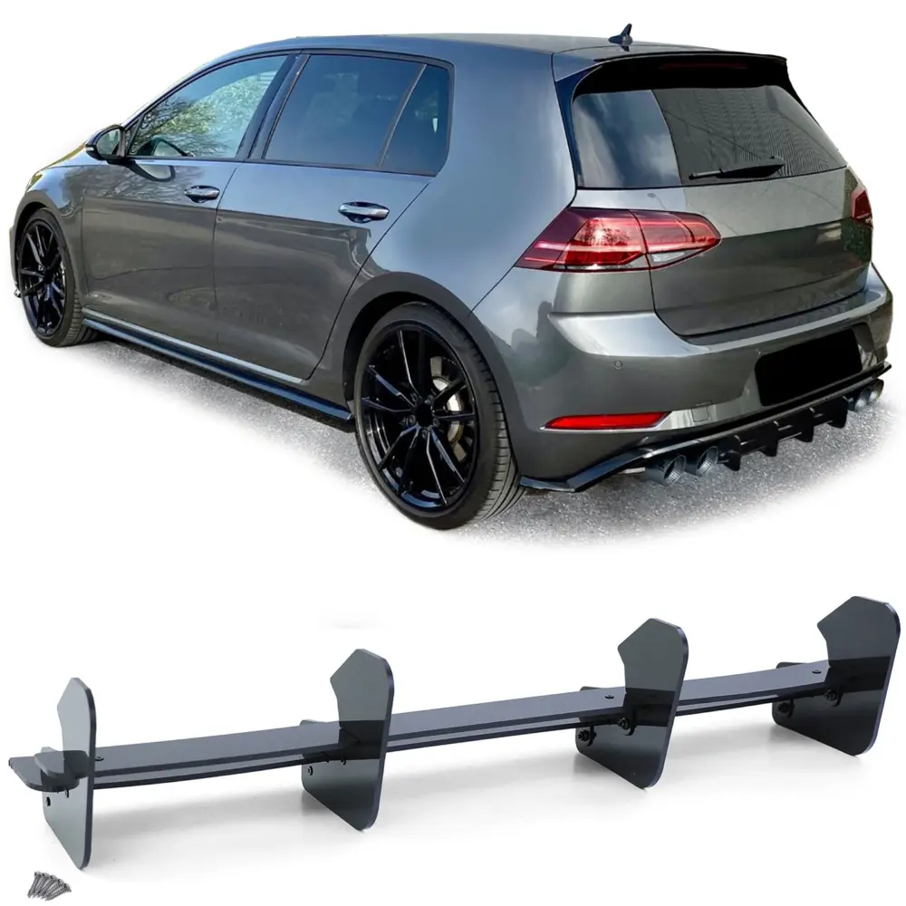 Diffusore Posteriore Splitter Performance per Volkswagen Golf 7.5 R Berlina