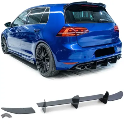 Diffusore Posteriore Splitter Performance per Volkswagen Golf 7 R Berlina 12-17