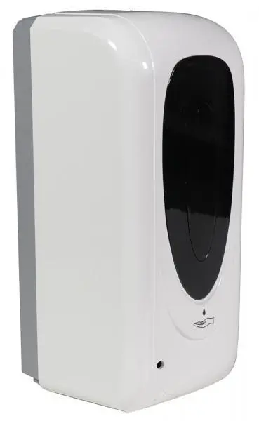 Dispenser automatico gel igienizzante mani erogatore touchless bianco plastica