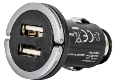 Doppia presa USB auto caricatore 5V 2.1A per Mini Doppia Presa USB 5V/2.1A
