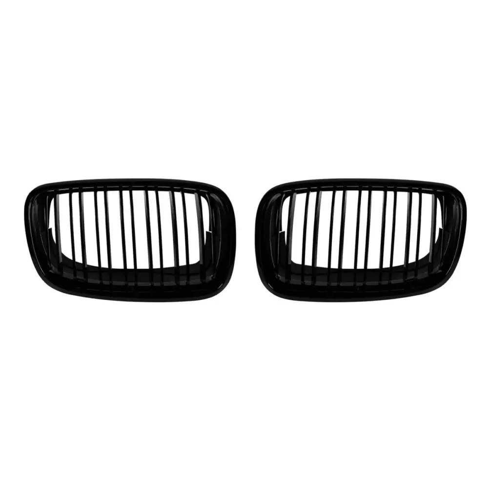 Doppie Griglie Nere Anteriori per BMW X5 E70 2007-2013