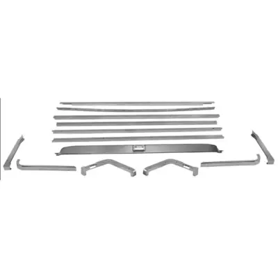 Elemento Rifinitura Sedile Posteriore Pieghevole per Ford Mustang 69-70 Fastback