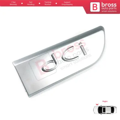 Emblema Cromato DCI Destro per Renault Megane MK2 Scenic MK2 8200717150