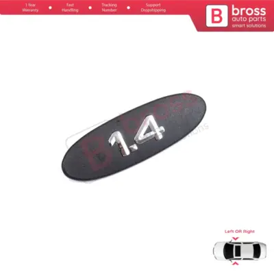 Emblema Logo Nero 1.4 per Renault Clio MK2 Bb Cb Kangoo MK1 7700422223