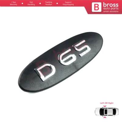 Emblema Logo Nero D65 per Renault Kangoo MK1 X76 Kc0/1 Express 1997-2009
