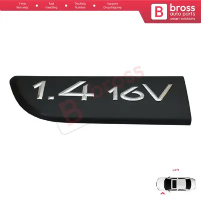 Emblema Nero Anteriore Sinistro per Renault Megane MK2 Scenic MK2 8200209128