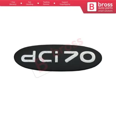 Emblema Nero DCI 70 per Renault Kangoo 1998-2007 8200120852