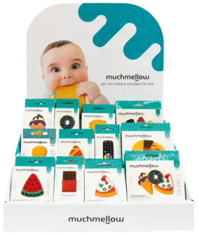 Espositore da banco massaggiagengive set 33 pezzi accessori cura orale