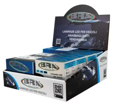 Espositore espositivo lampadine led supporto esposizione accessori auto