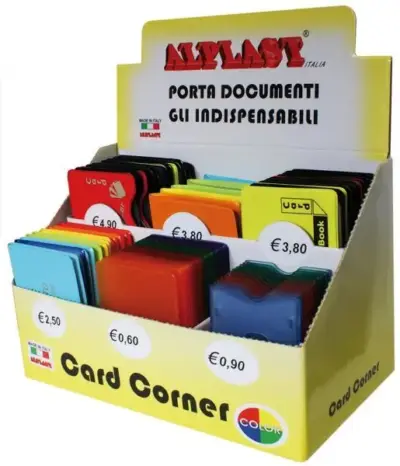 Espositore porta carte da gioco 88 scomparti organizzatore display accessori