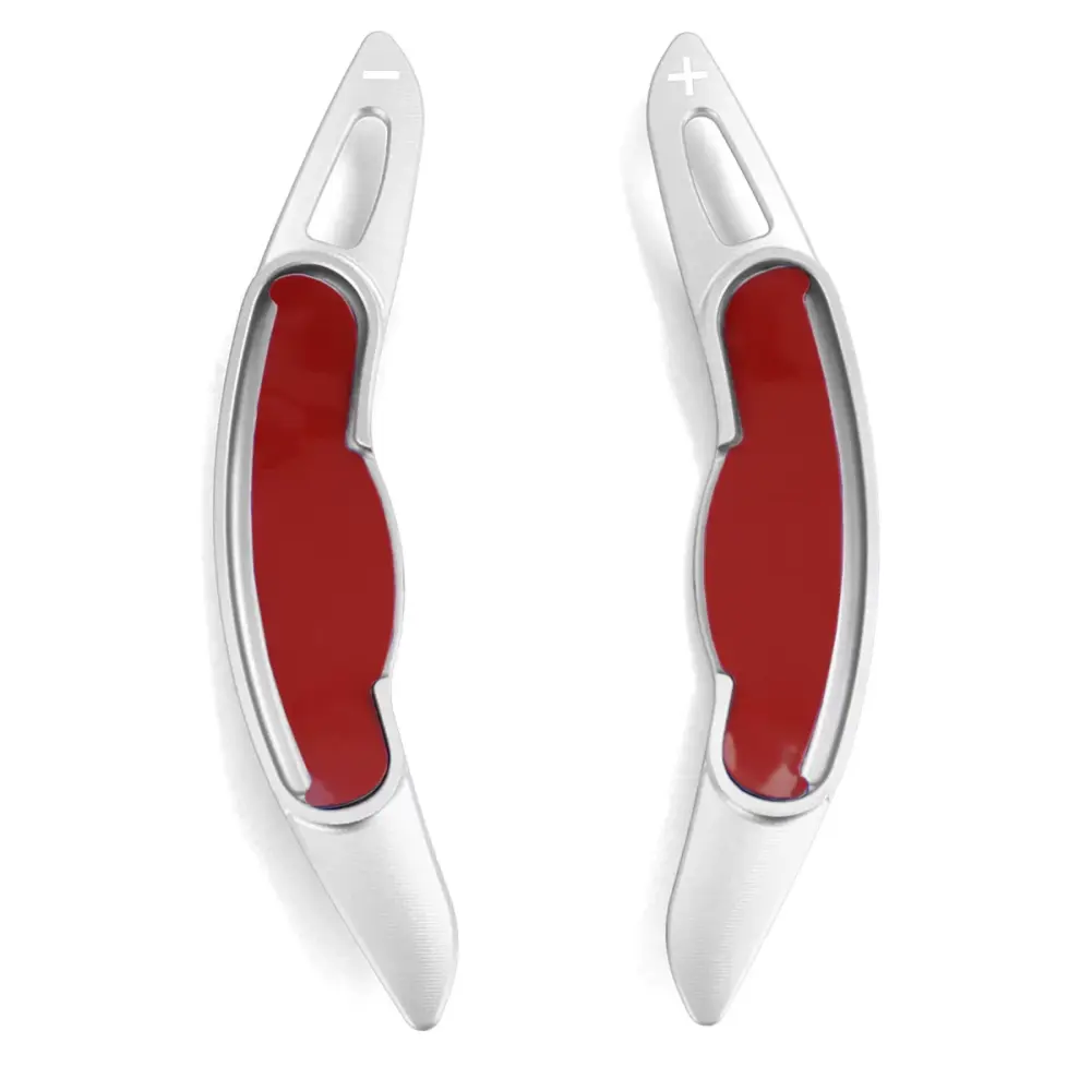 Estensione Paddle Cambio Alluminio Argento per Mini Cooper F55 F56 F57 Cabrio