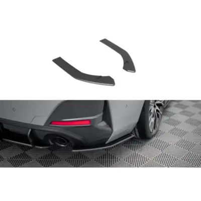 Estensioni Laterali Posteriori Paraurti Opaco Nero per BMW Serie 4 Gran Coupe