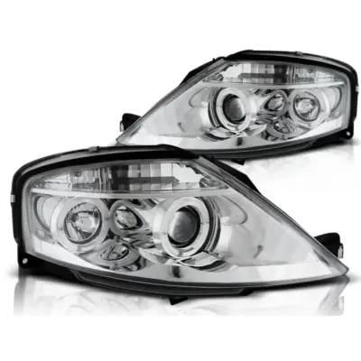 Fanale Angel Eyes Cromato Anteriore Citroën C3 03.02-09