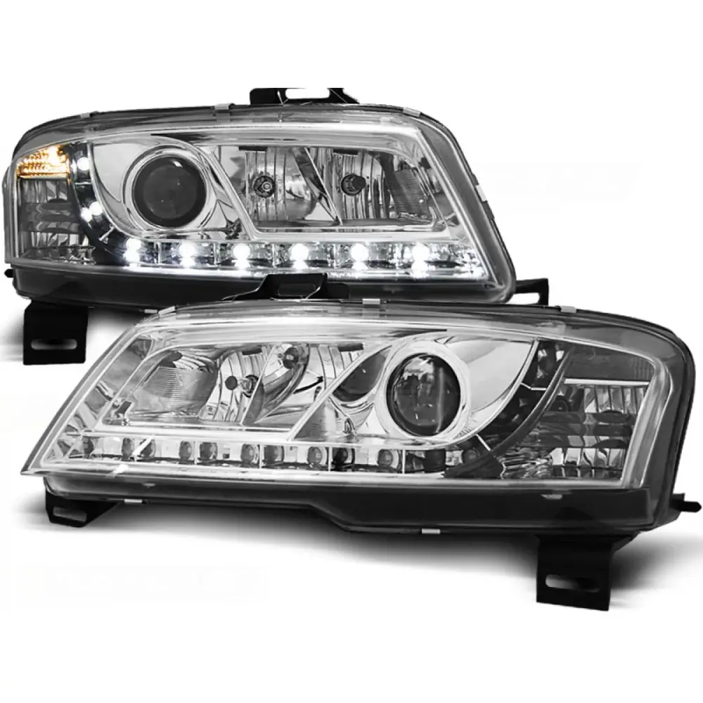 Fanale Daylight Cromato Anteriore Fiat Stilo 3 Porte 10.01-08