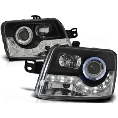 Fanale Daylight Nero Anteriore Fiat Panda 03-12