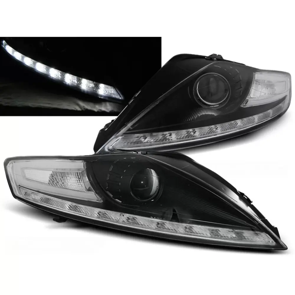 Fanale Daylight Nero Anteriore Ford Mondeo 07.07-11.10