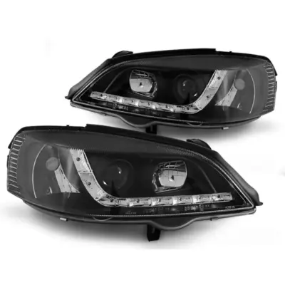 Fanale Daylight Nero Anteriore Opel Astra G 09.97-02.04