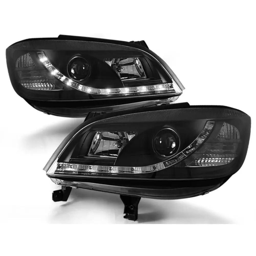 Fanale Daylight Nero Anteriore Opel Zafira 04.99-06.05