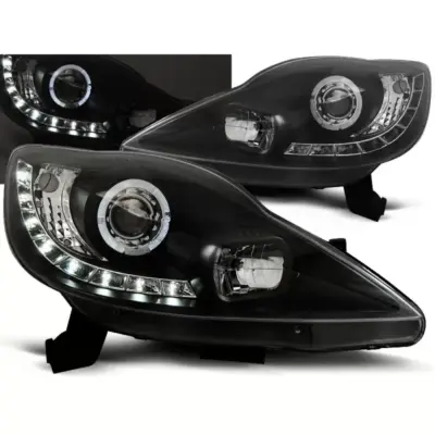 Fanale Daylight Nero Anteriore Peugeot 107 05-11