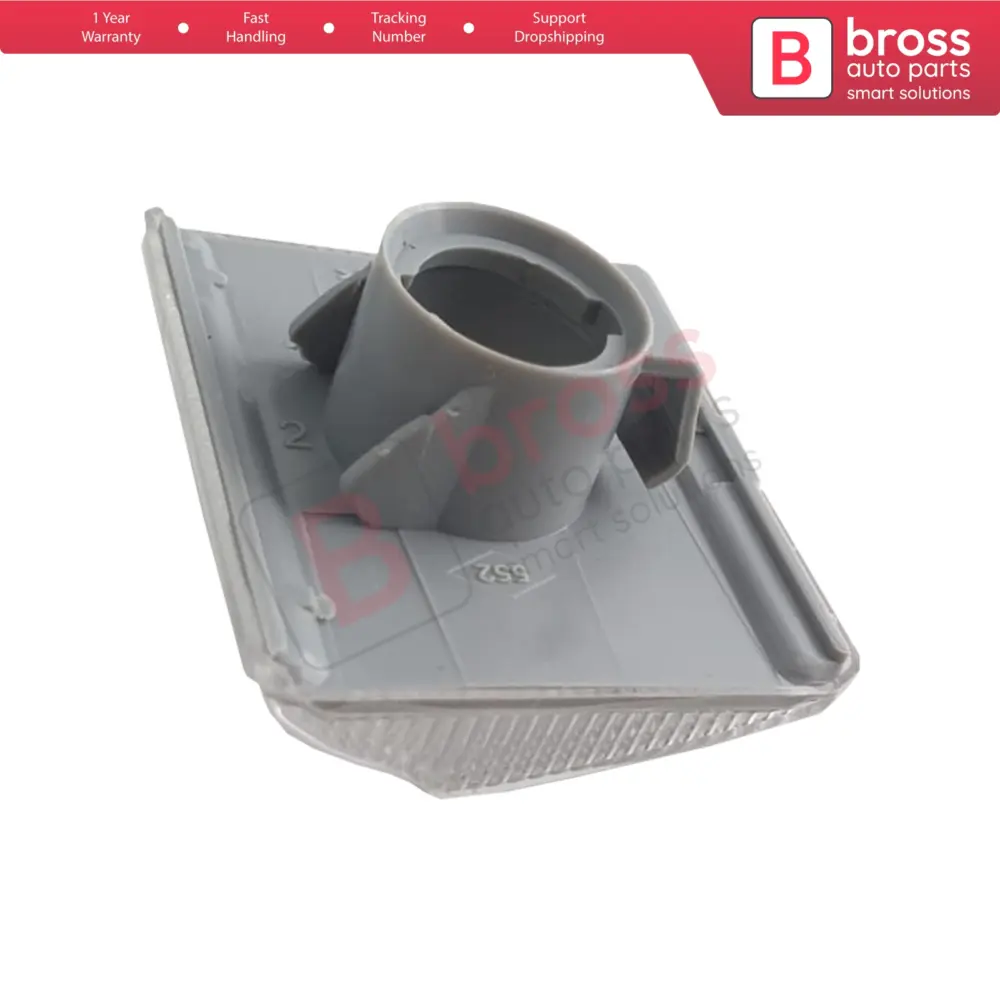 Fanale Freccia Laterale Bianco Trasparente Anteriore per Renault Clio 3
