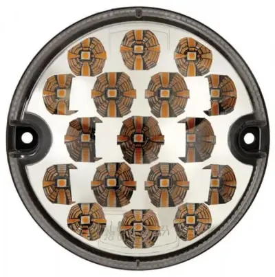 Fanale LED segnalatore frecce trasparente 12-24V luci indicatori veicolo
