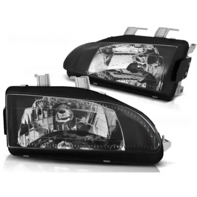 Fanale Posteriore Nero per Honda Civic 2d/3d 09.91-08.95