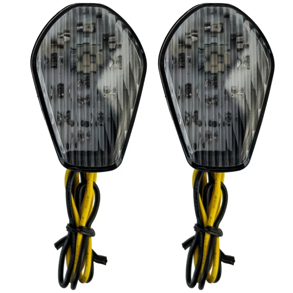 Fanali Indicatori LED Fumé Anteriore per Suzuki Gsx R 600 750 1000
