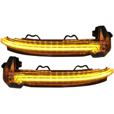 Fanali Indicatori Specchietto LED Dinamici Anteriori Bianchi per Audi A4 S4 RS4