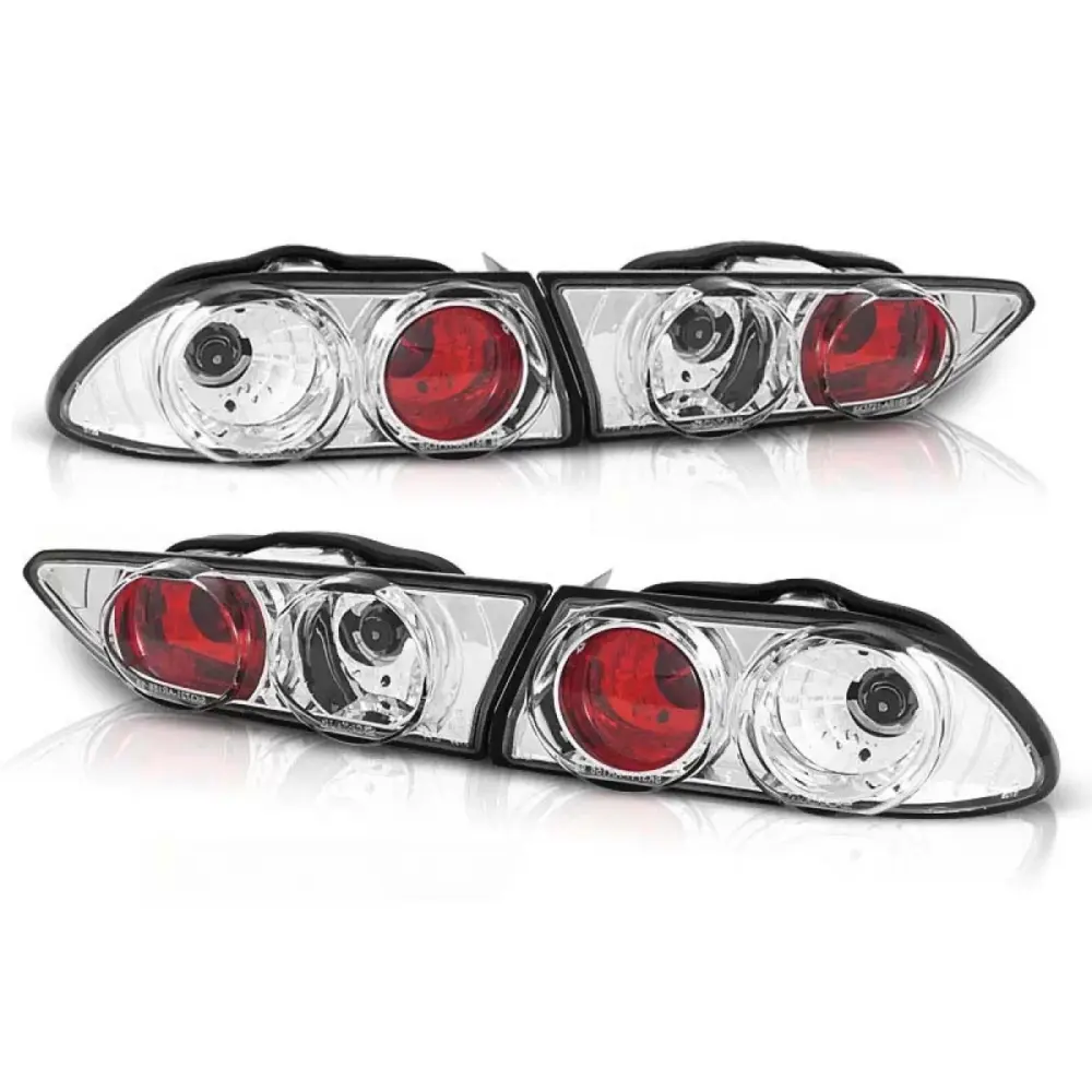 Fanali Posteriori Cromati Dx e Sx per Alfa Romeo 156 10.1997-06.2003
