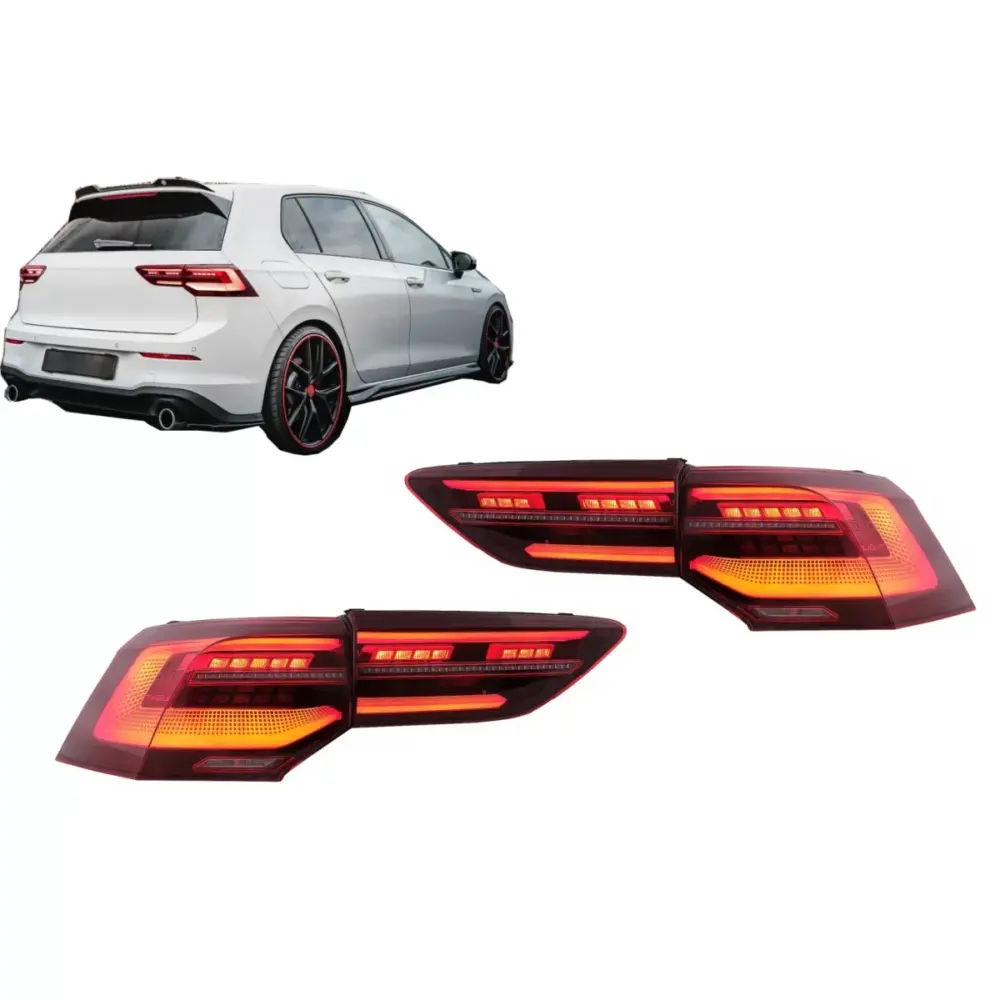 Fanali Posteriori Full LED con Frecce Dinamiche per Volkswagen Golf Viii MK8