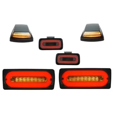 Fanali Posteriori LED con Barra Luce e Frecce Dinamiche per Mercedes Classe G