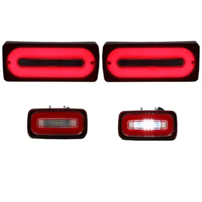Fanali Posteriori LED con Barra Luminosa e Luce Nebbia per Mercedes Classe G