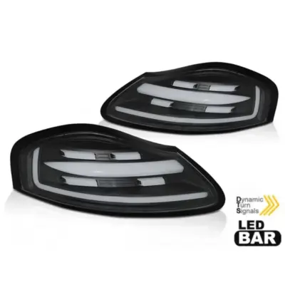 Fanali Posteriori LED Neri Dx e Sx per Porsche Boxster 986 1996-2004