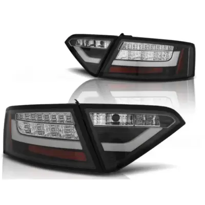Fanali Posteriori LED Neri per Audi A5 07-06.11