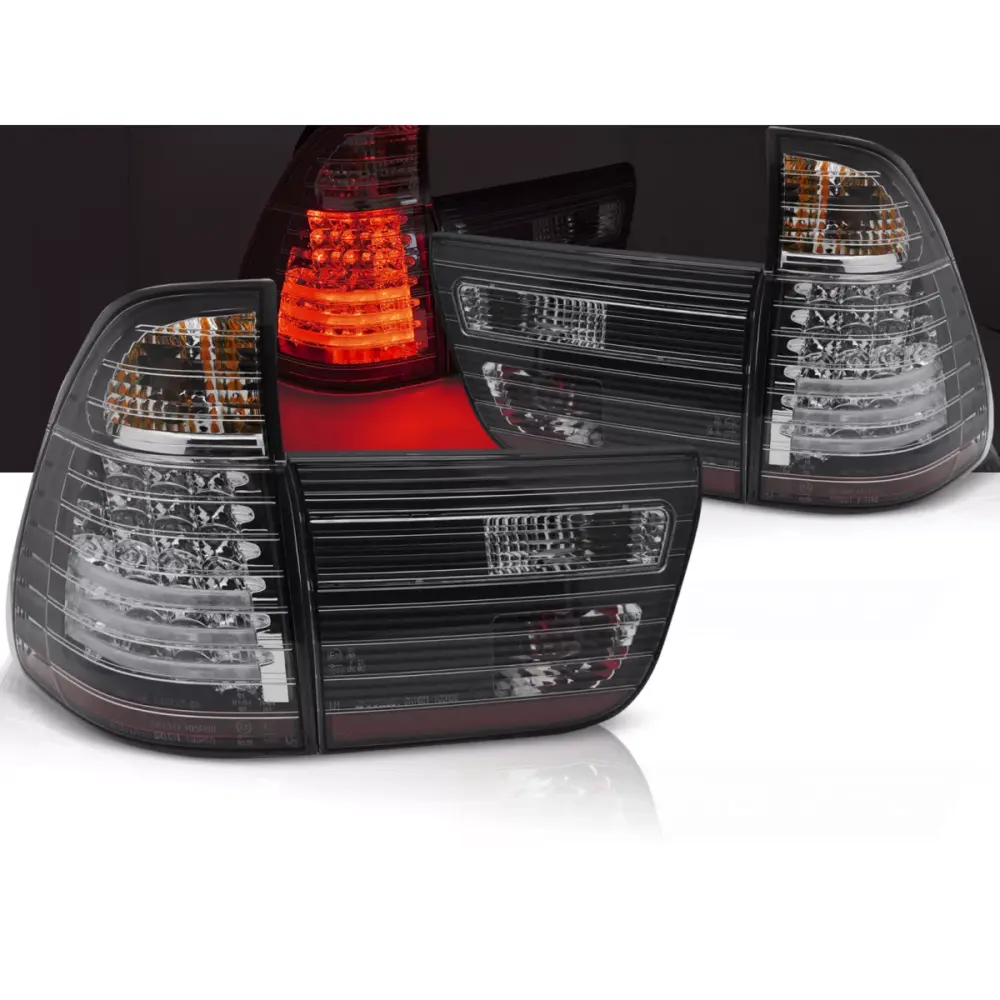 Fanali Posteriori LED Neri per BMW X5 E53 09.99-10.03