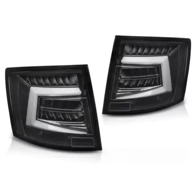 Fanali Posteriori LED Neri per Skoda Octavia Iii 12-16 Sw OEM